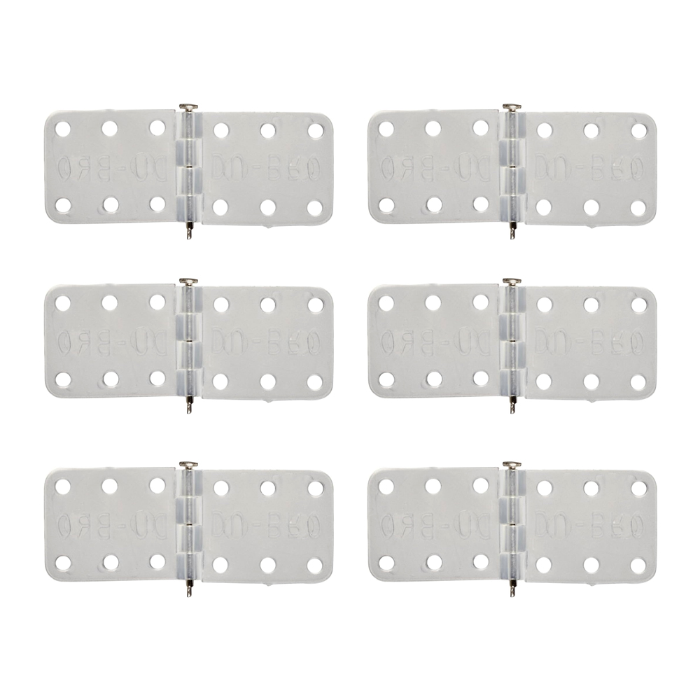 DOBRADICAS NYLON HINGE 6PCS DUB116