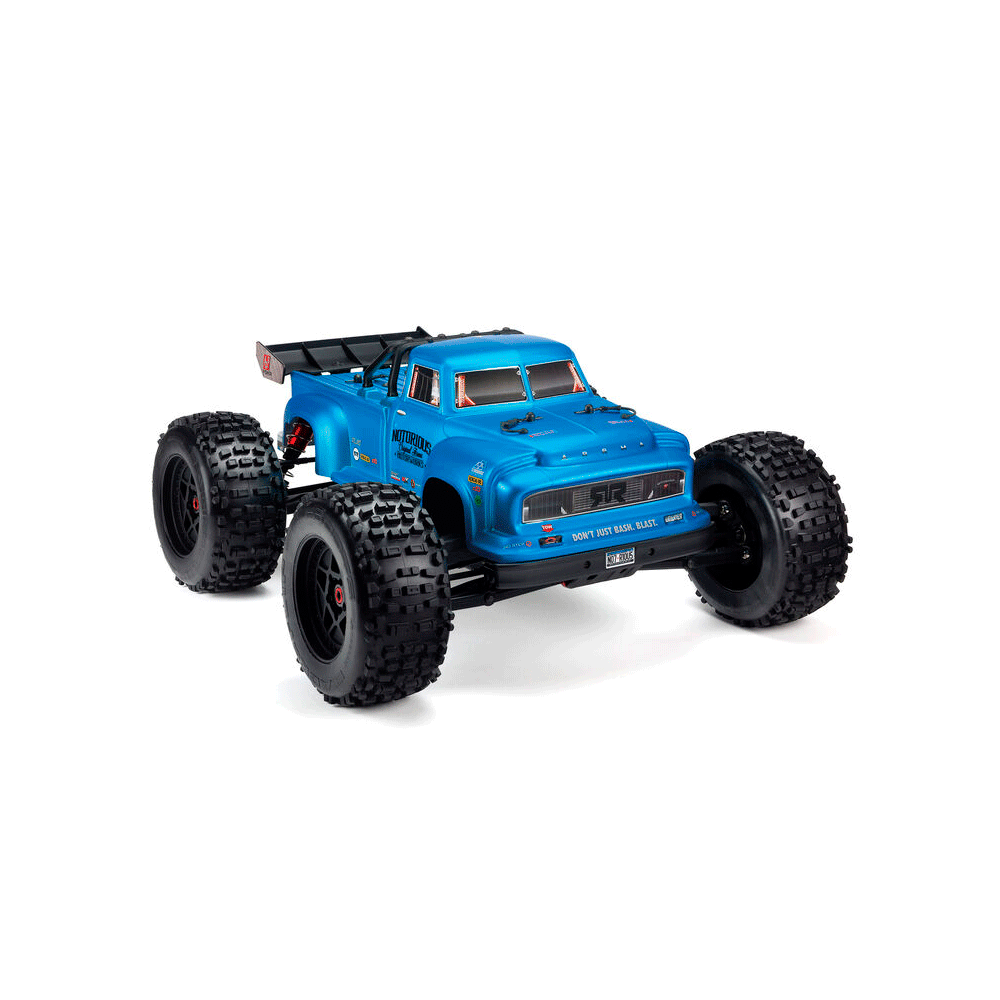 CARRO ARRMA 1/8 NOTORIOUS 6S 4WD BLX STUNT RTR BLUE ARA8611V5T2