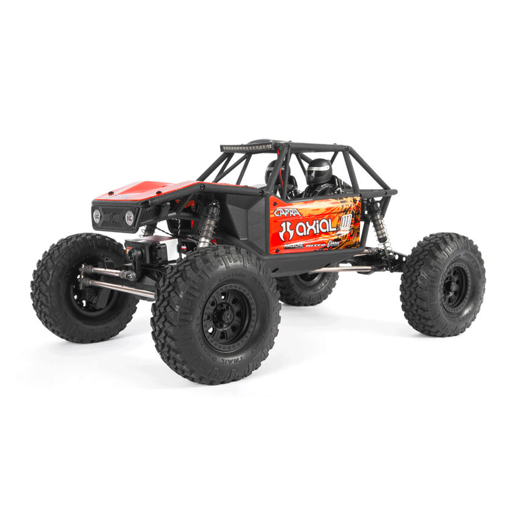 CARRO AXIAL 1/10 CAPRA UNLIMITED 1.9 TRAIL BUGGY RTR RED AXI03000T1