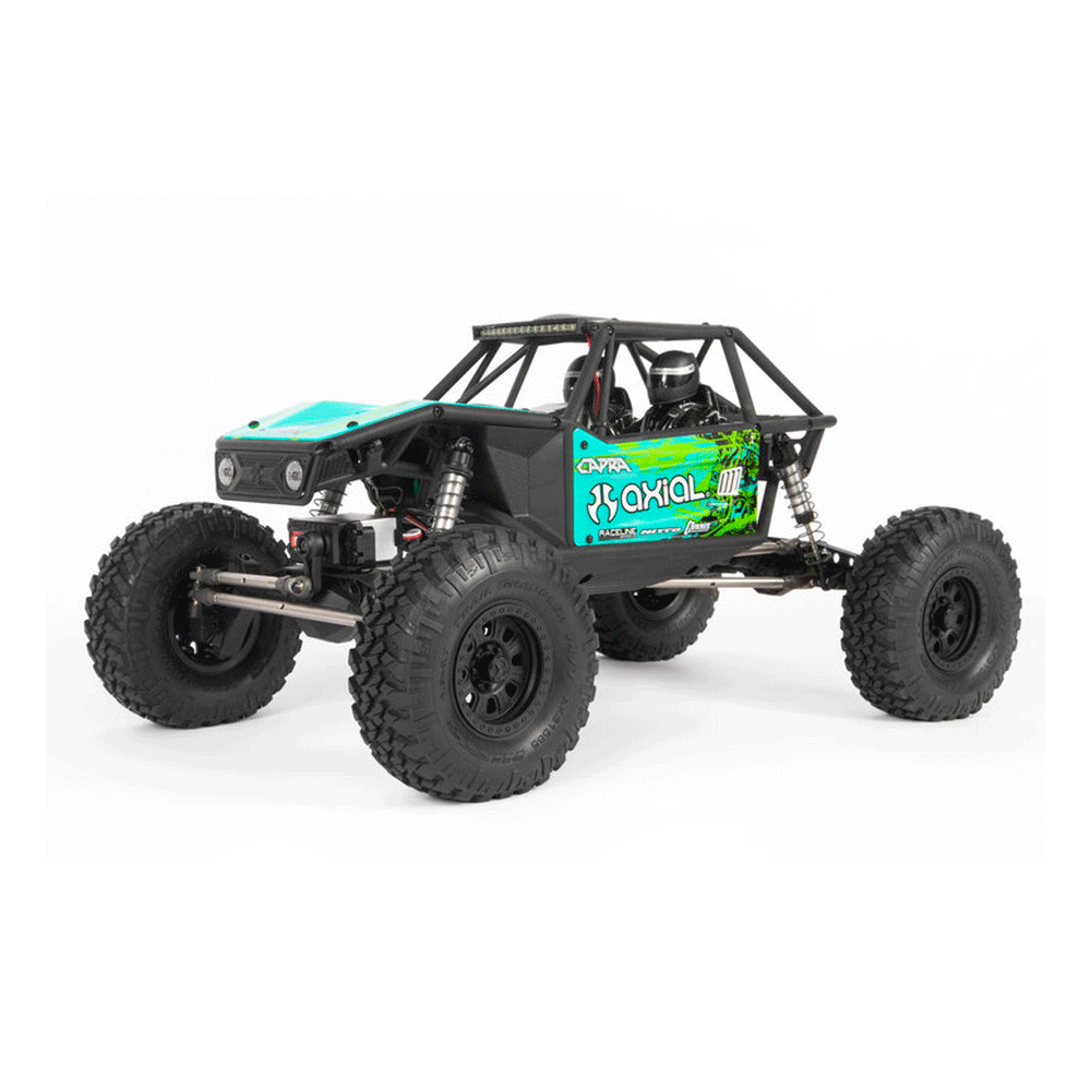 CARRO AXIAL 1/10 CAPRA UNLIMITED 1.9 TRAIL BUGGY RTR GREEN AXI03000T2