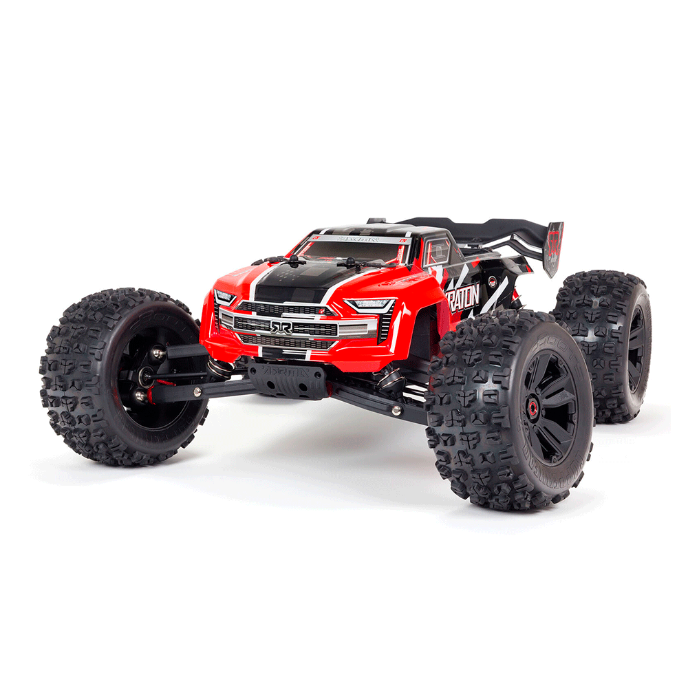 CARRO ARRMA 1/8 KRATON 6S 4WD BLX MONSTER RTR RED ARA8608V5T1