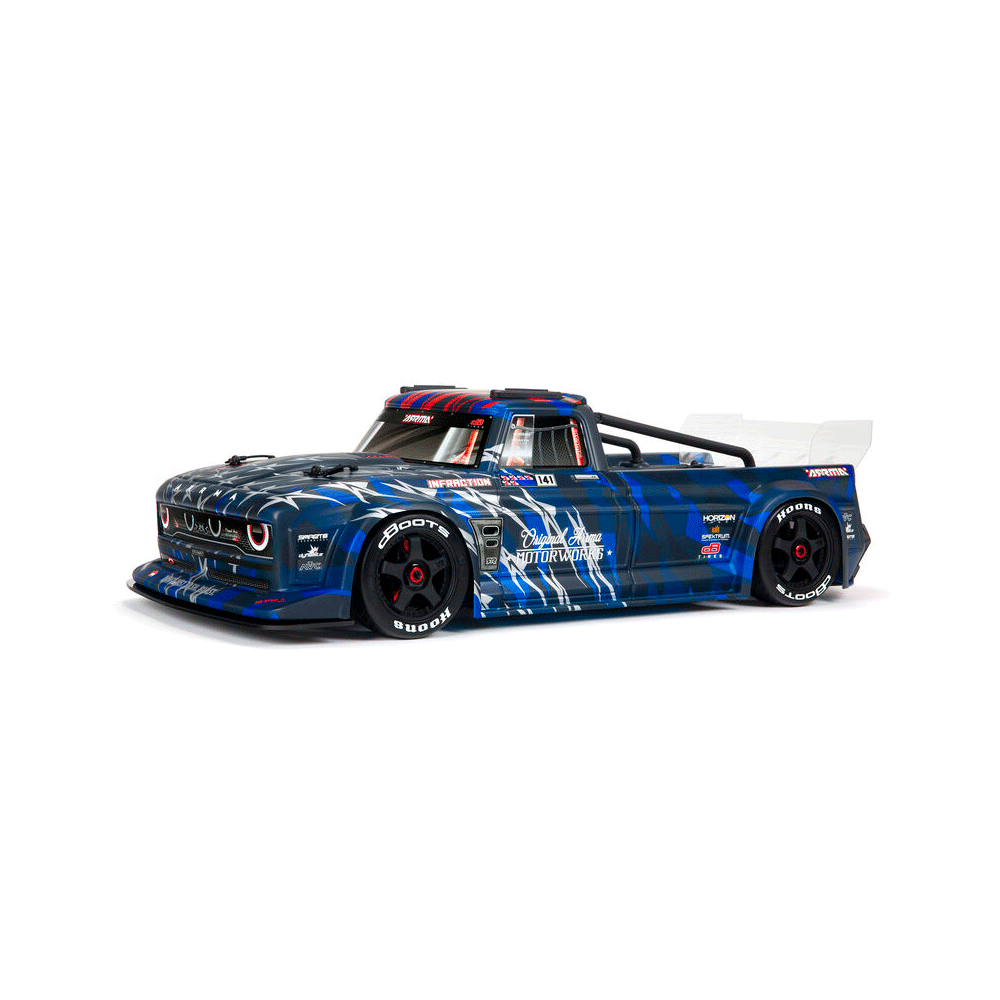 CARRO ARRMA 1/7 INFRACTION 6S BLX ALL-ROAD RTR BLUE ARA7615V2T1