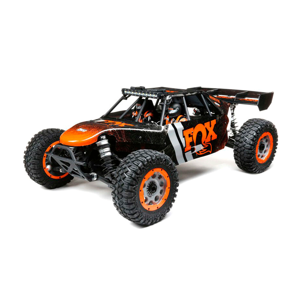 CARRO LOSI 1/5 DBXL-E 2.0 FOX 4WD BUGGY RTR SMART BLACK LOS05020V2T1