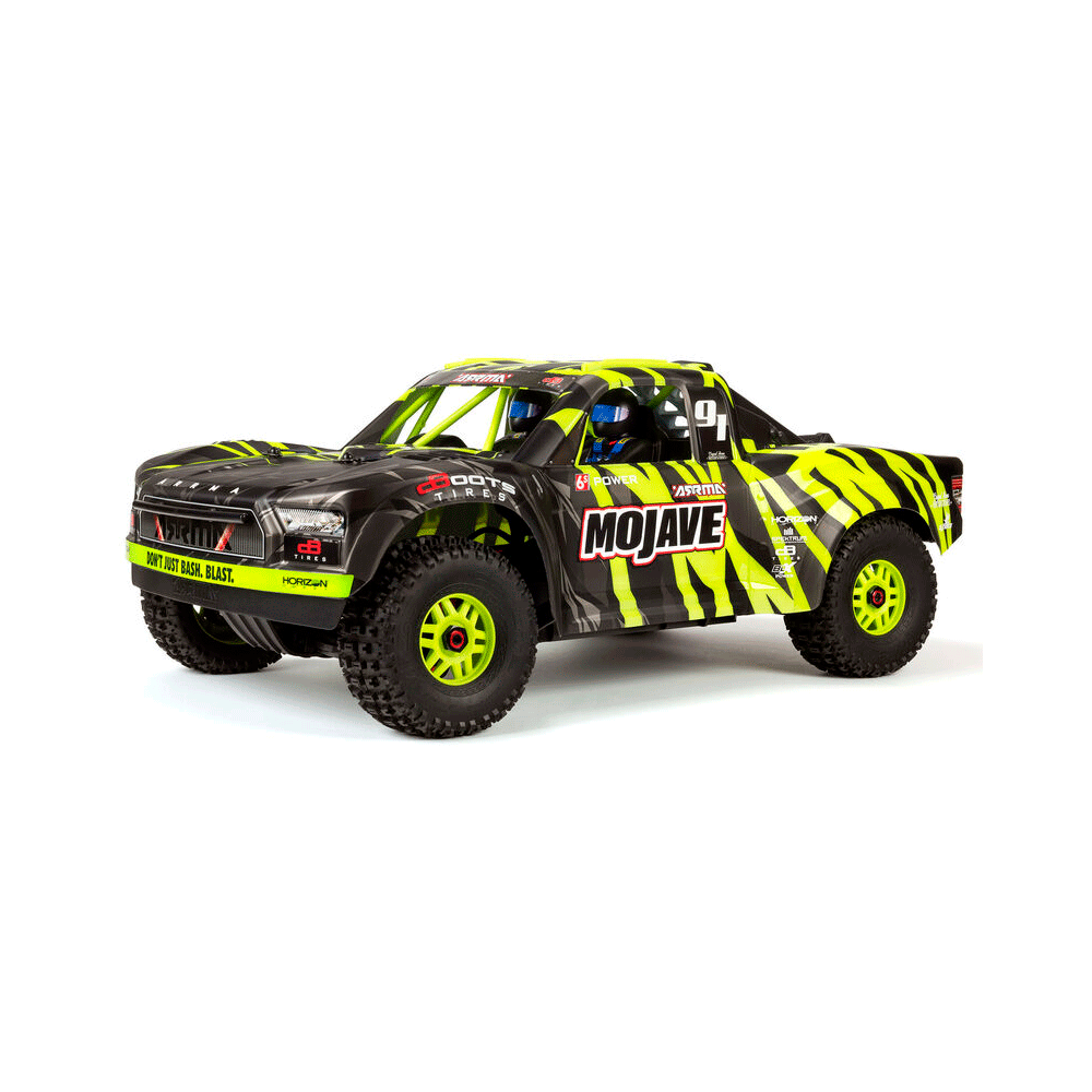 CARRO ARRMA 1/7 MOJAVE 6S 4WD BLX DESERT RTR GREEN/BLACK ARA7604V2T1