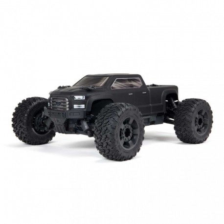 CARRO ARRMA 1/10 BIG ROCK 3S 4WD BLX MONSTER RTR BLACK ARA4312V3