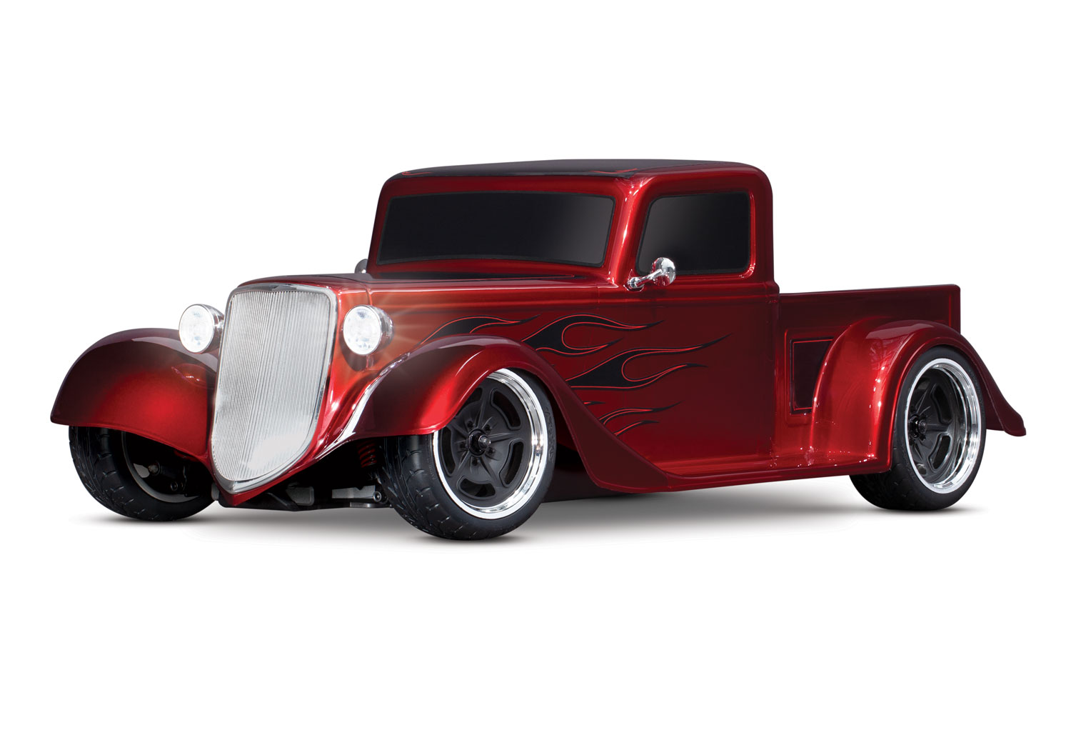 CARRO 4-TEC HOT ROD TRUCK RED TRAXXAS 93034-4