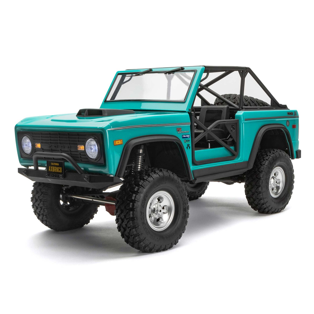 CARRO AXIAL 1/10 SCX10 III EARLY FORD BRONCO RTR TURQ BLUE AXI03014BT1