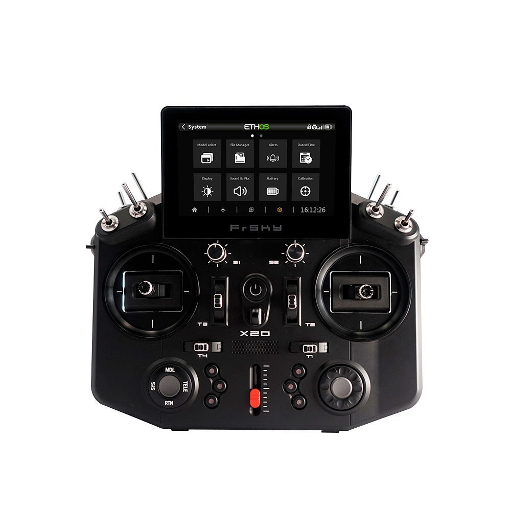 RADIO 20CH FRSKY X20 TANDEM BLACK FCC (SOMENTE TX)