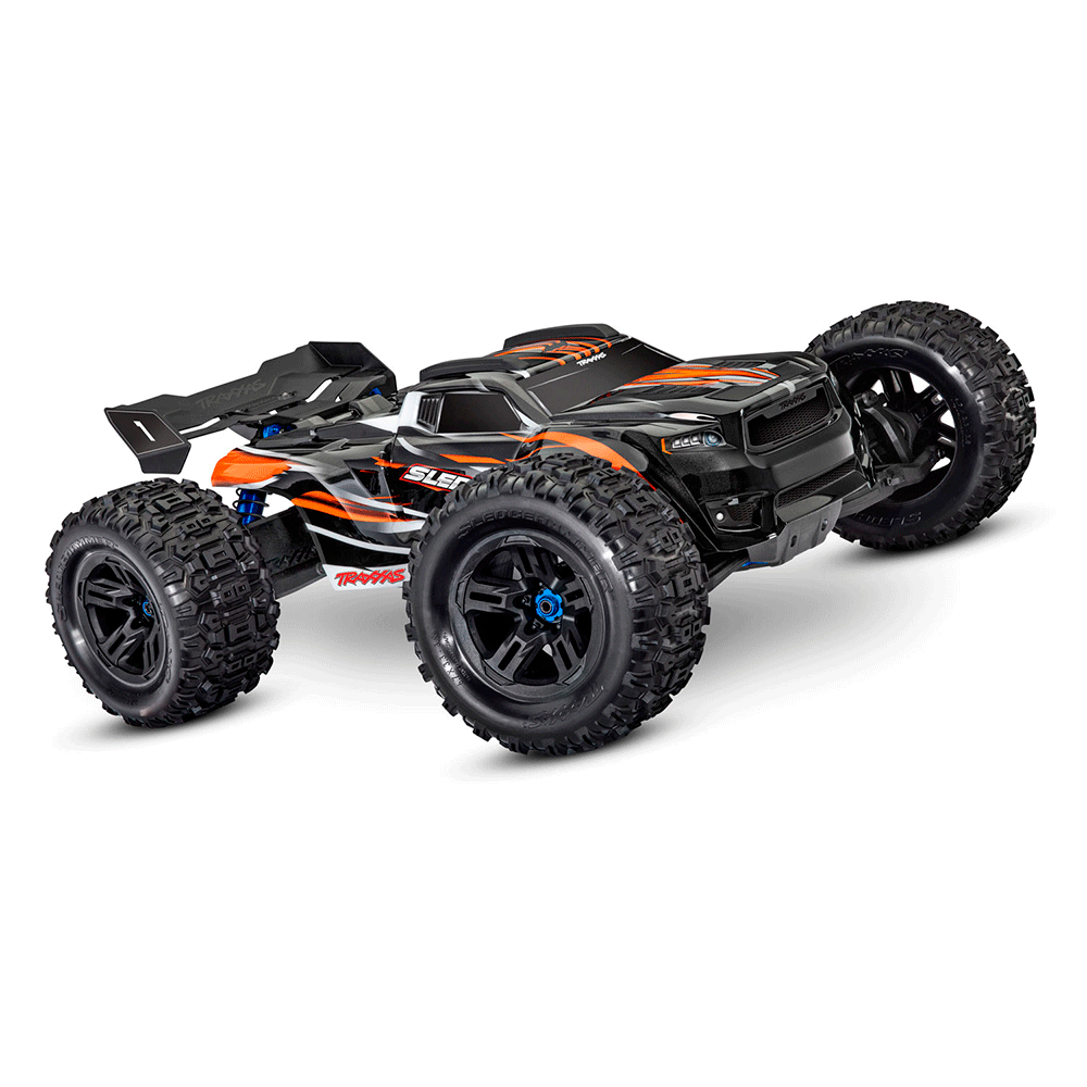 CARRO TRAXXAS 1/8 SLEDGE BLX 6S 4WD TQI ORANGE 95076-4
