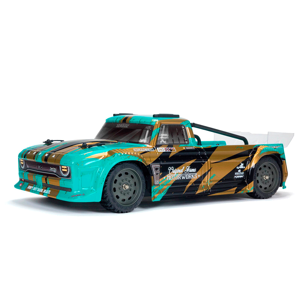 CARRO ARRMA 1/8 INFRACTION TEAL 4X4 ARA4215V3BT2