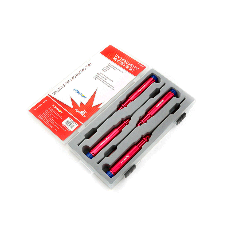 DYNAMITE MACHINED HEX DRIVER SET (4) MET DYNT2030