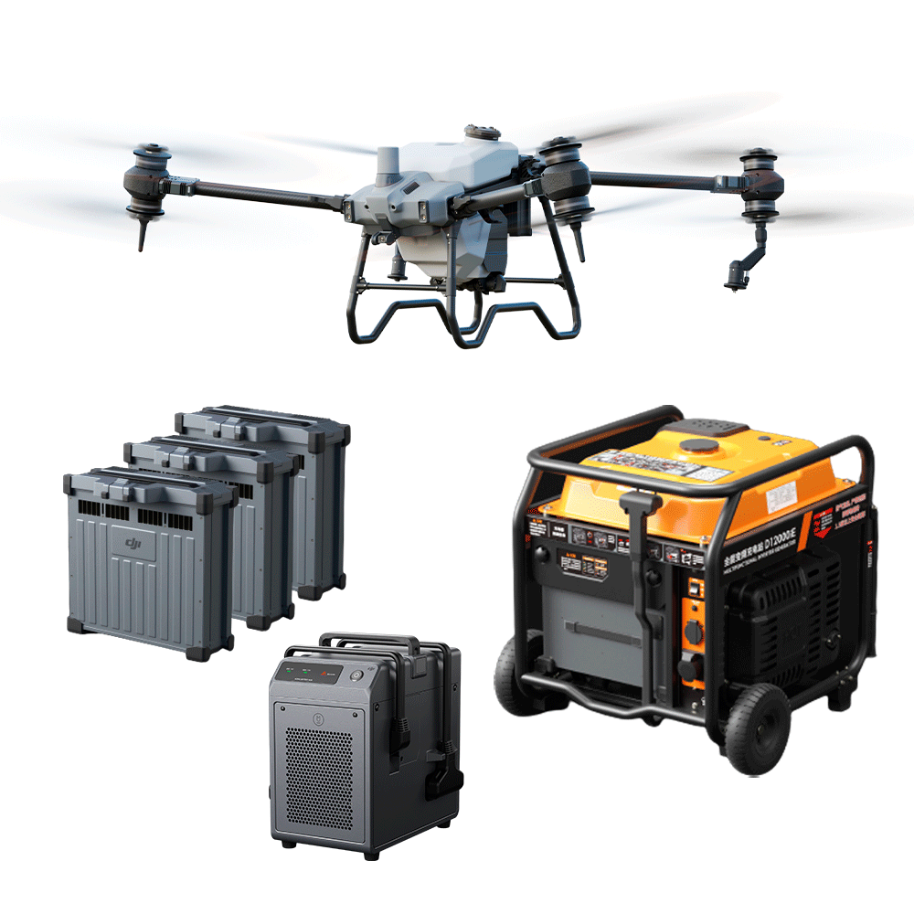 DRONE DJI AGRAS T40 AGRICOLA KIT (3 BAT + 1 CARREGADOR + 1 GERAD12000)
