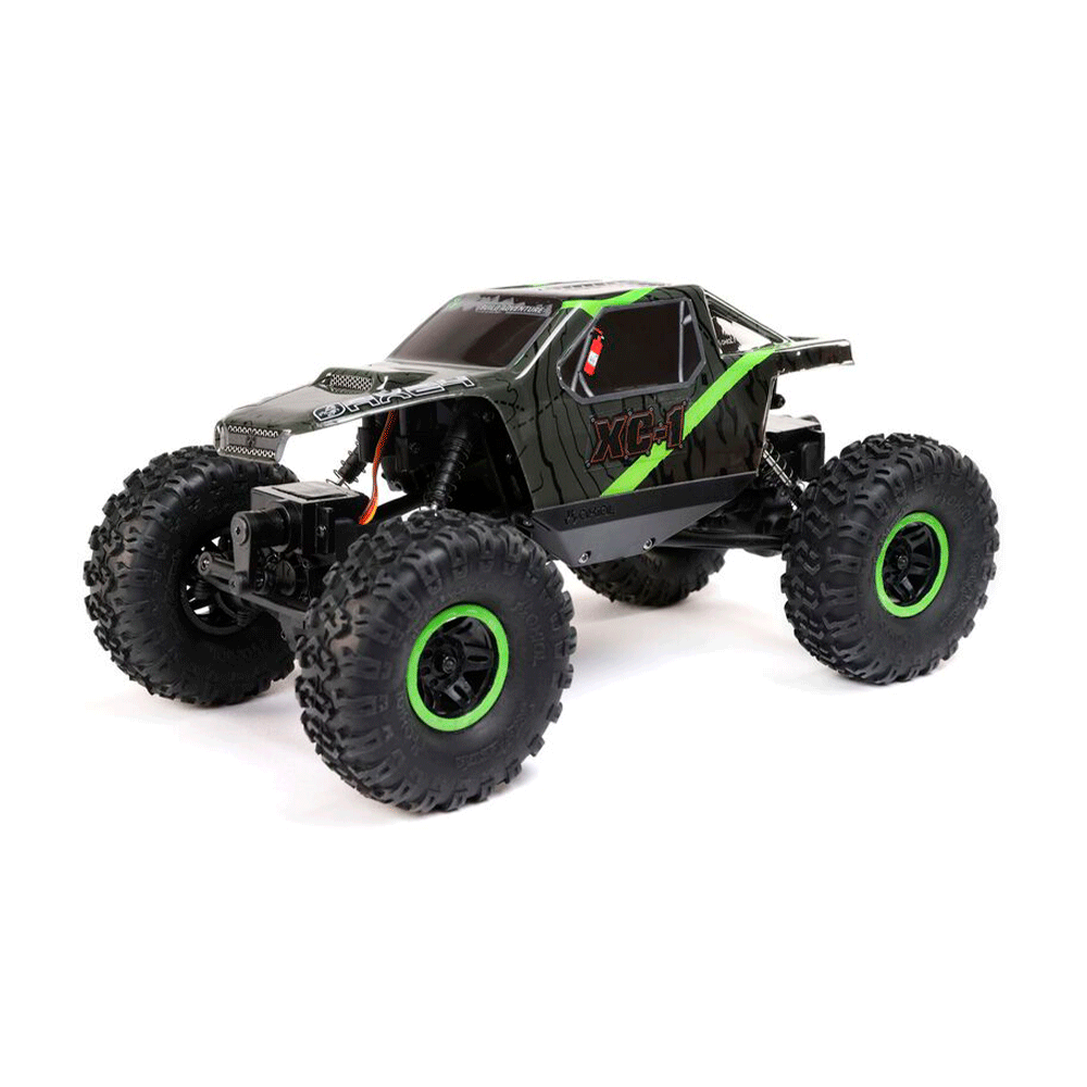 CARRO AXIAL 1/24 AX24 XC-1 4WS CRAWLER BRUSHED RTR GREEN AXI00003T1