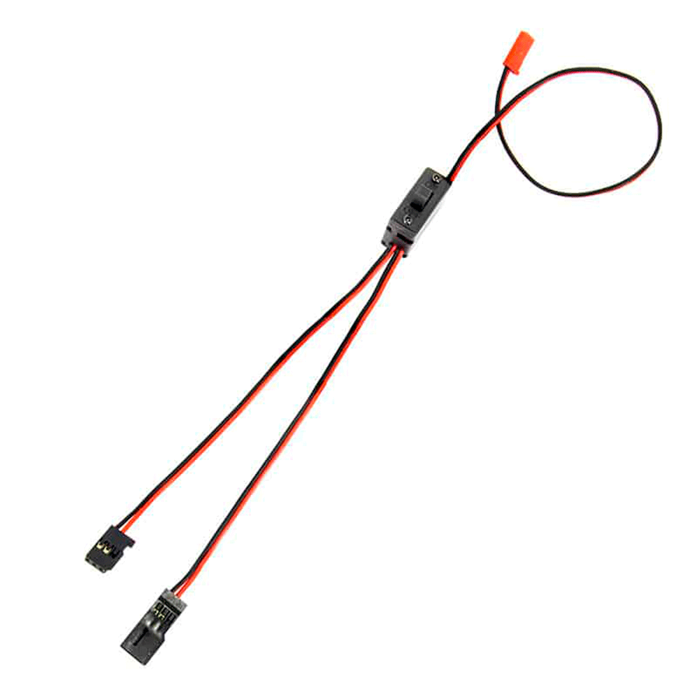 INTER. FUTABA SWITCH HARNESS W/CHARGE JACK SWH-13 (LIGA/DESLIGA)
