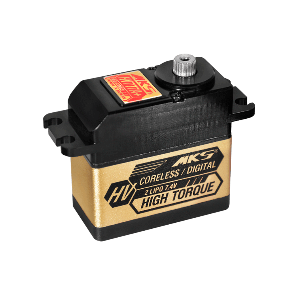 MKS SERVO HV777A+ HIGH VOLTAGE CORELESS TITANIUM GEAR 40.4KG S0011007