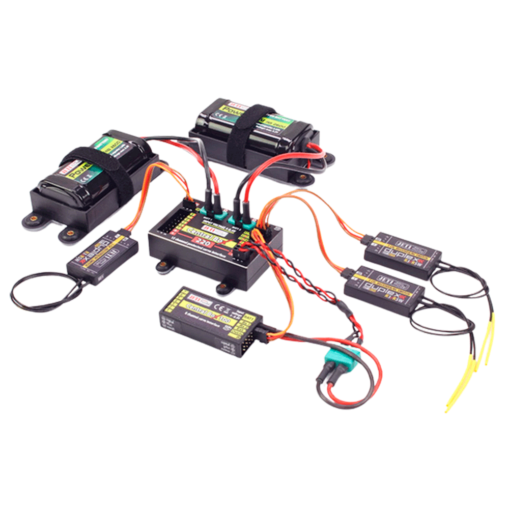 JETI CENTRAL BOX 220 COMBO R3/RSW(3) J-CB-220-3R3-US