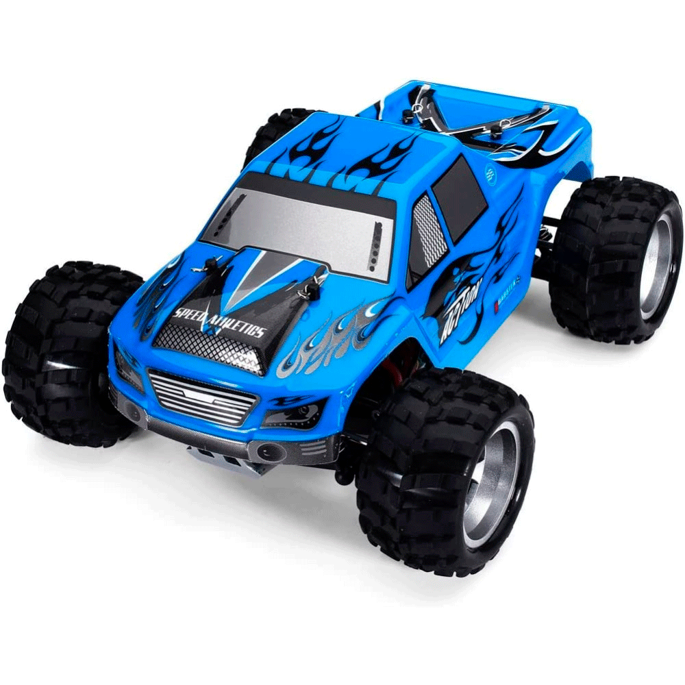 CARRO WLTOYS 1/18 VORTEX 4WD ACTION 50KM BLUE A979
