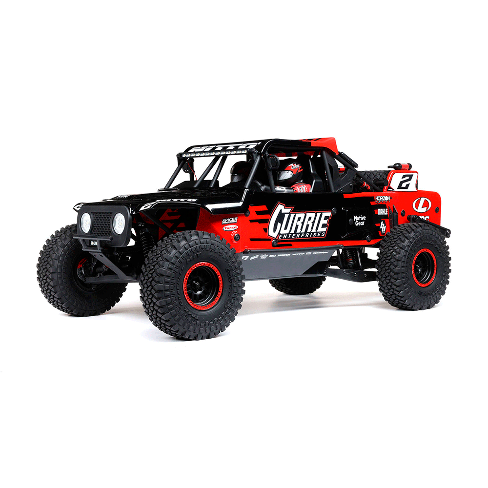 CARRO LOSI 1/10 HAMMER REY U4 4WD BRUSLESS RTR SMART RED LOS03030T1
