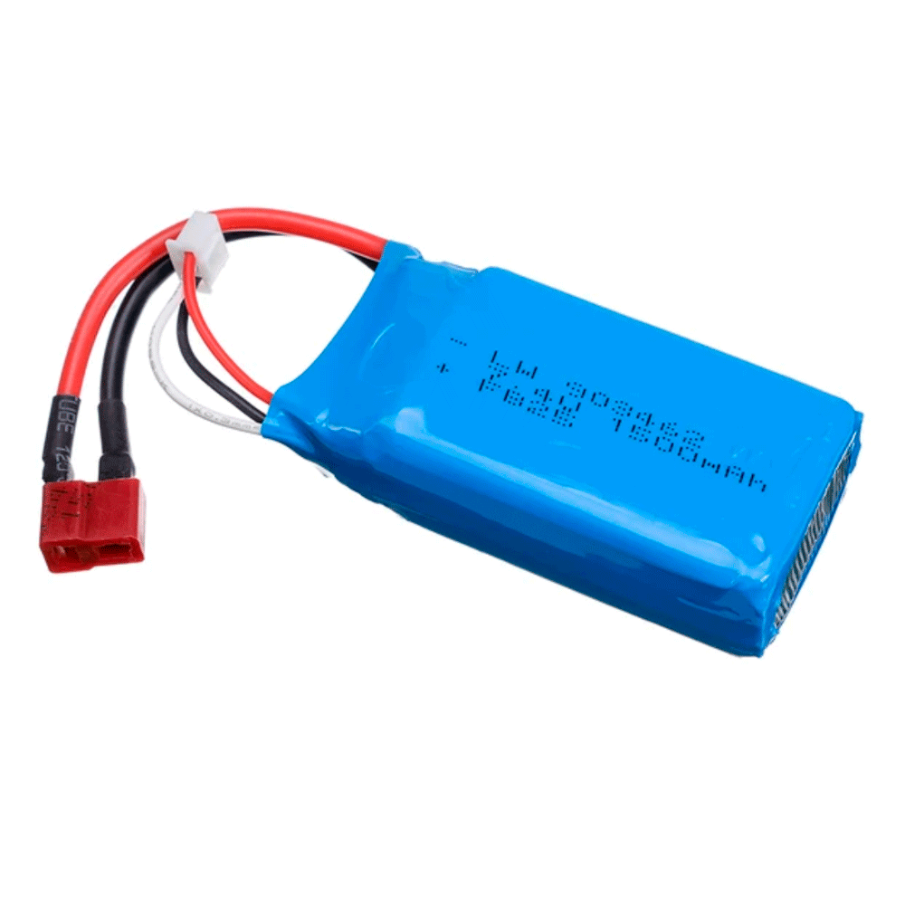 BATERIA WLTOYS 7.4V 1500MAH T-PLUG A959-B A979-B/A969-B/K929-B/12427