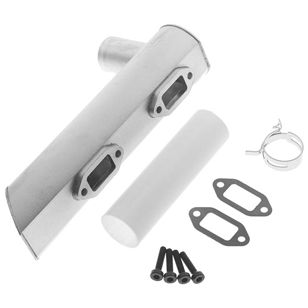 DLE 222CC MUFFLER (3 HOLE) 222Q31