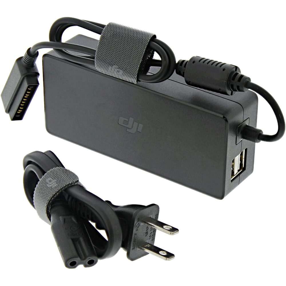 DJI ACC AIR 2S CHARGER 38W GL BLACK + POWER CABLE (SEM CAIXA)