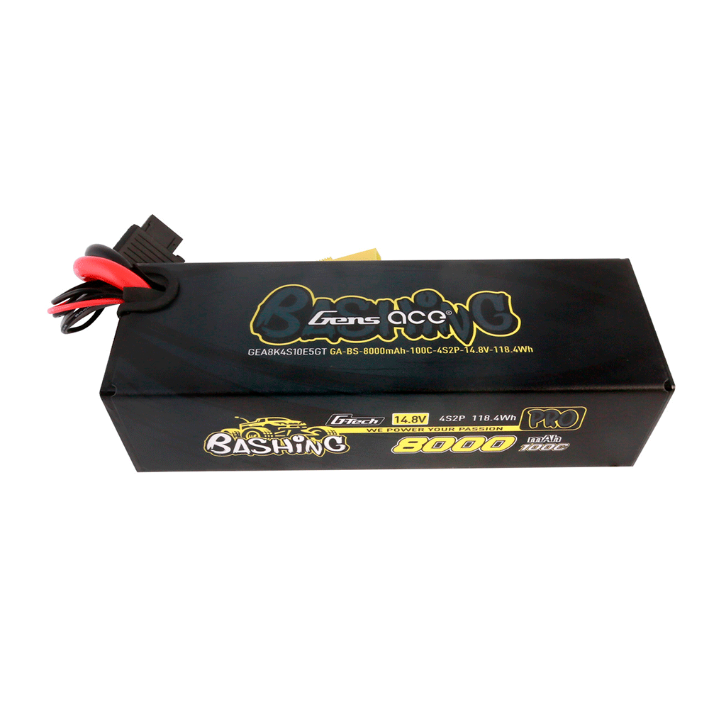 GENS ACE 14.8V 8000MAH BASHING 100C 4S G-TECH EC5 (FOR ARRMA)