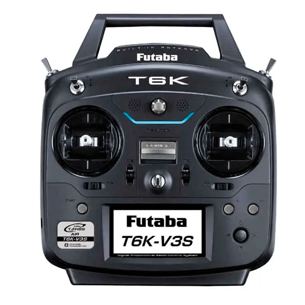 RADIO FUTABA 8CH T6K V3S T-FHSS FOR AIR W/R3008SB 2-STICK 01004403-3
