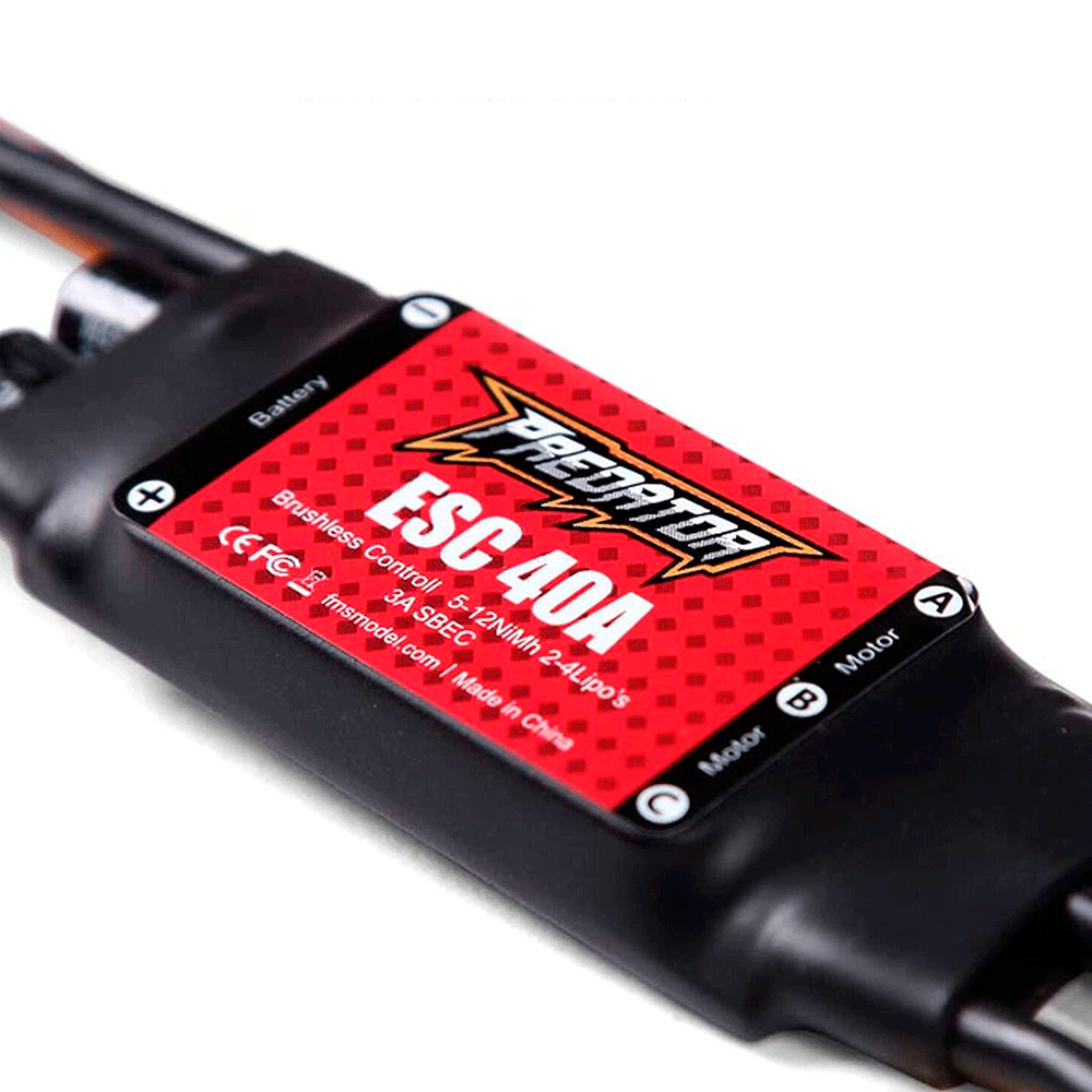 FMS ACC ESC PREDATOR 40A (230MM XT60) FMMPRESC008