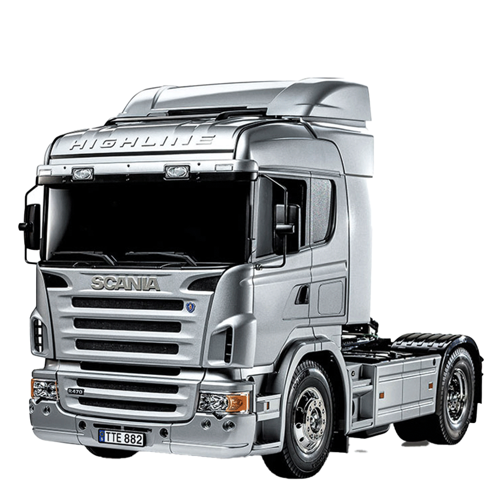 SEMI-TRUCK TAMIYA 1/14 RC SCANIA R470 SILVER EDITION 56364