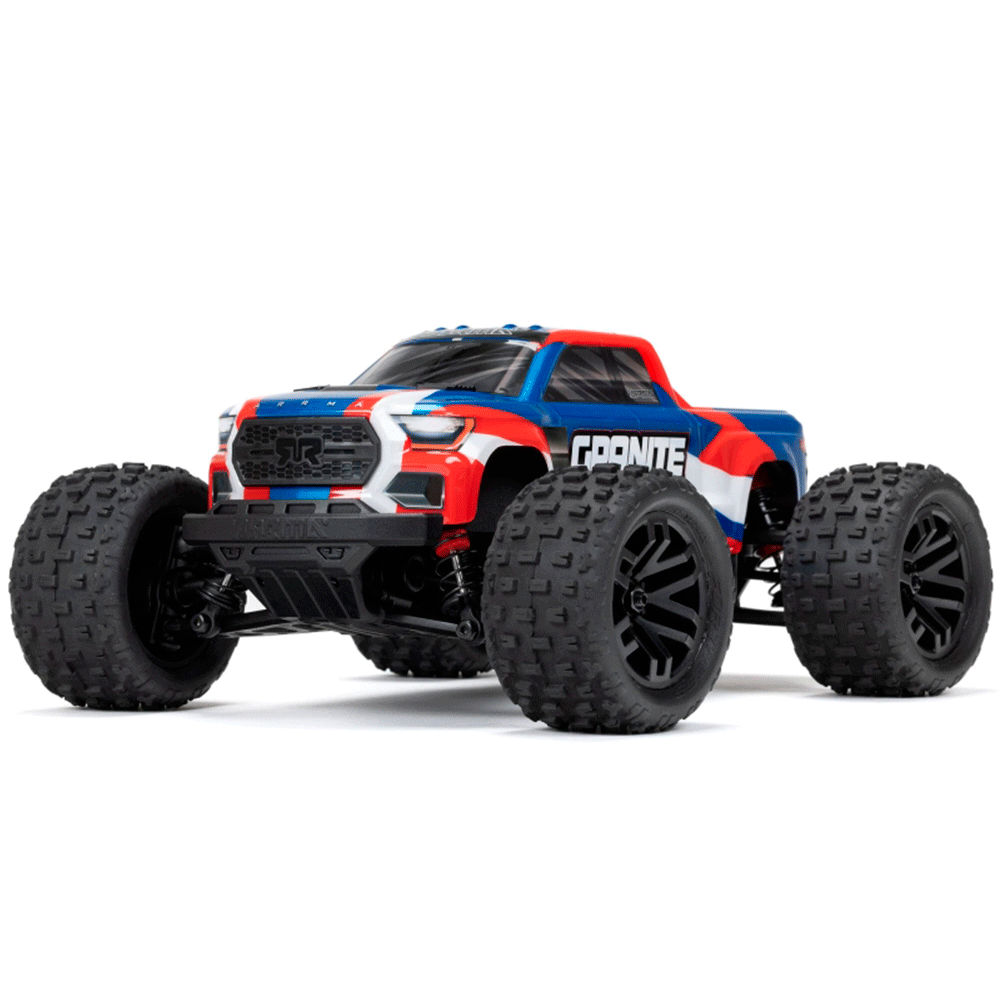 CARRO ARRMA 1/18 GRANITE GROM MEGA 380 4WD RTR BLUE ARA2102T1