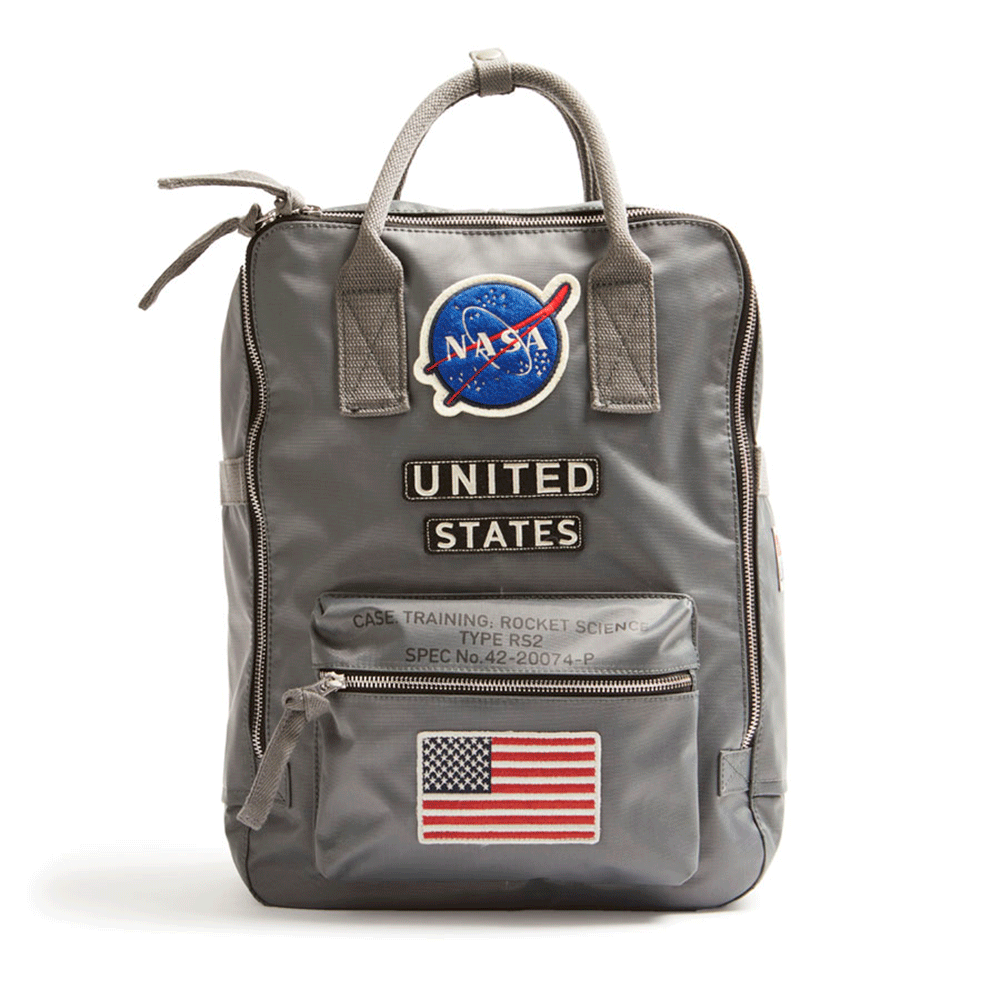 RED CANOE BRANDS BAG NASA BACKPACK U-BAG-NASABP-GY