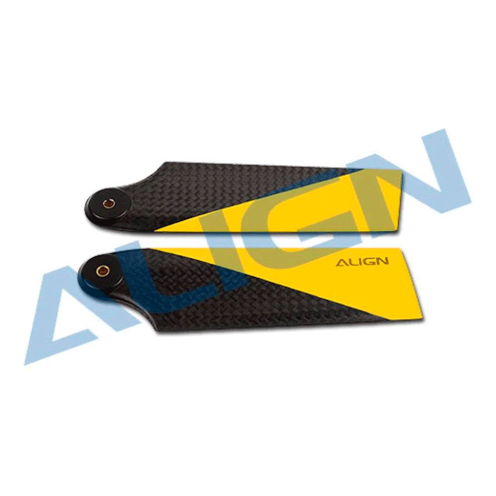 TB60 95 CARBON FIBER TAIL BLADE YELLOW HQ0950ET