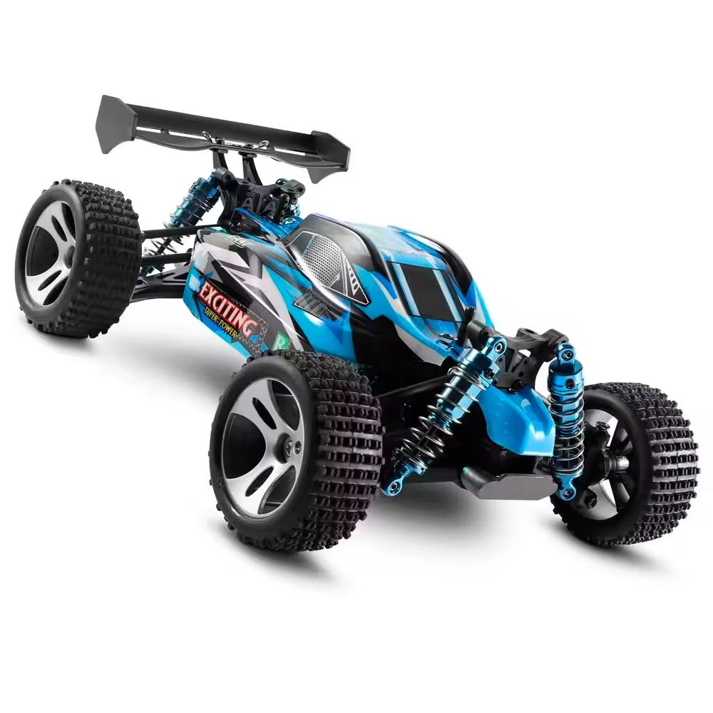 CARRO WLTOYS 1/18 RTR EXCITING 30KM 4WD BLUE 184011