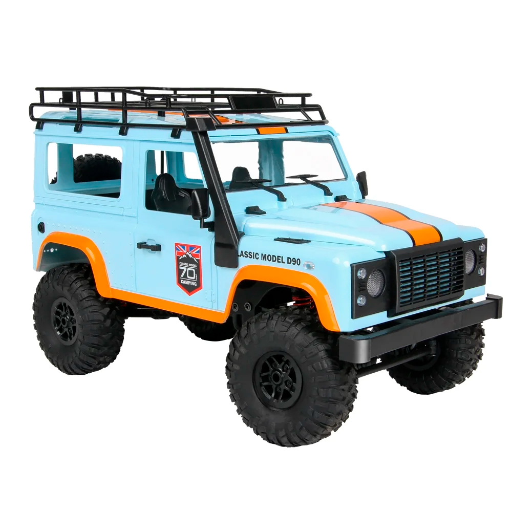 CARRO MNMODEL 1/12 JEEP LAND ROVER DEFENDER 90 (2015) BLUE MN-99