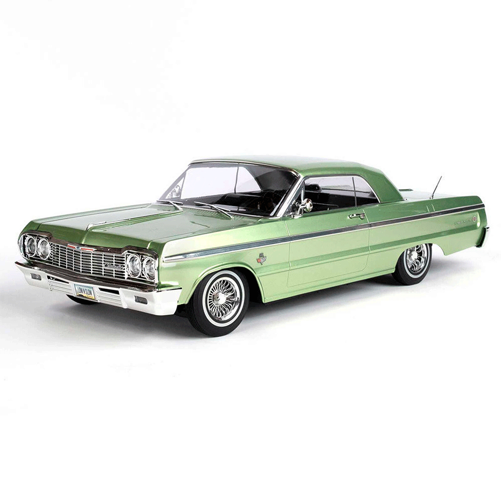 CARRO REDCAT 1/10 SIXTYFOUR 1964 CHEVROLET IMPALA 2WD GREEN RER14408