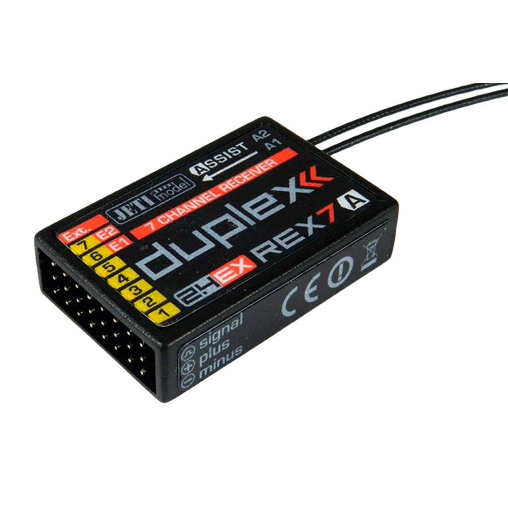 RECEPTOR JETI 7CH DUPLEX REX 7 ASSIST US JDEX-RR7A-US