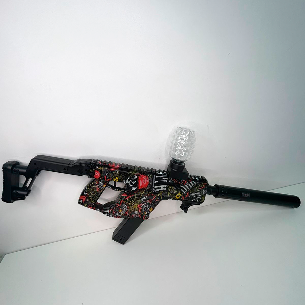 ARMINHA DE GEL VECTOR RIFLE DE ASSALTO VERMELHO LYM009B-2