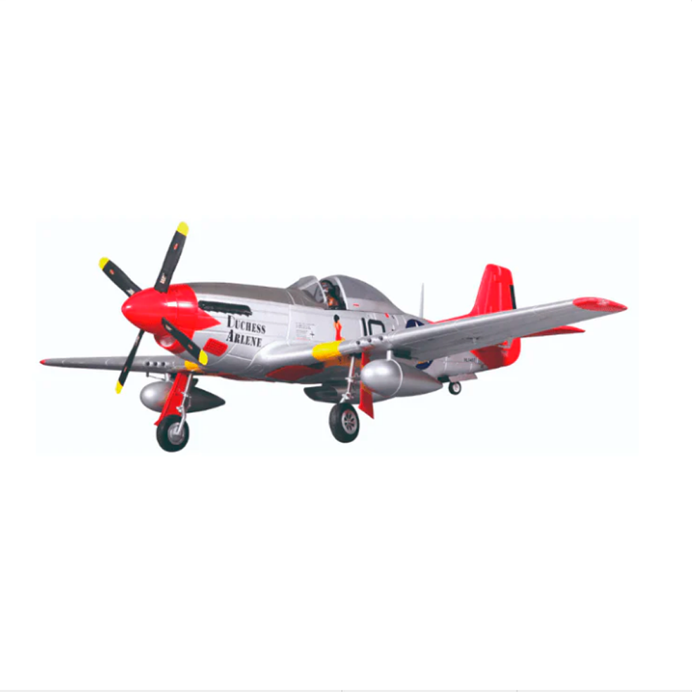 AVIAO FMS P-51D RED TAIL V8 1400MM PNP FMS008P