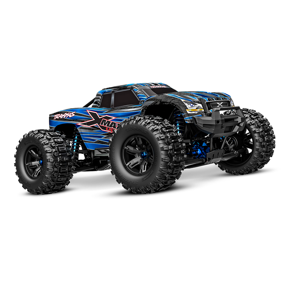 CARRO TRAXXAS X-MAXX ULTIMATE BLX 8S TQI TSM BLUE 77097-4