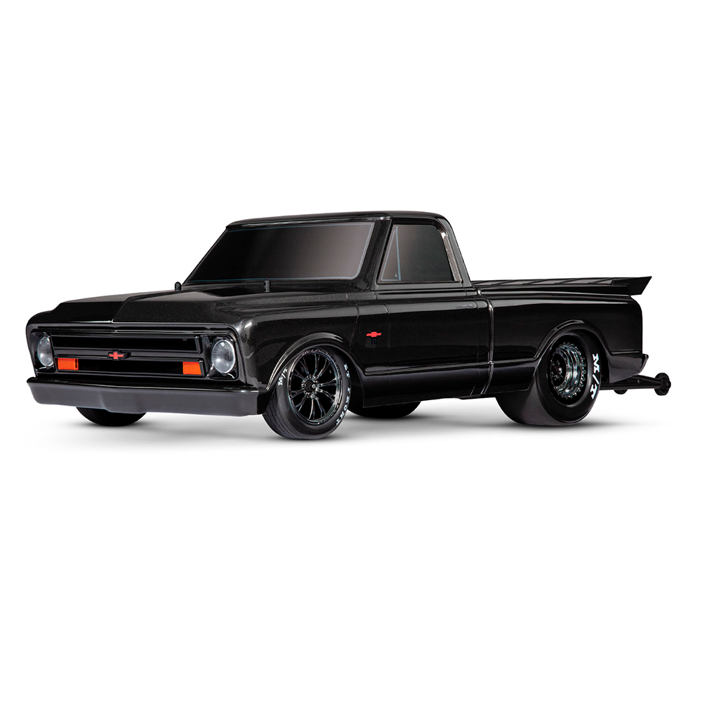 CARRO TRAXXAS 1/10 DRAG SLASH C10 2WD TQI TSM BLACK 94376-74