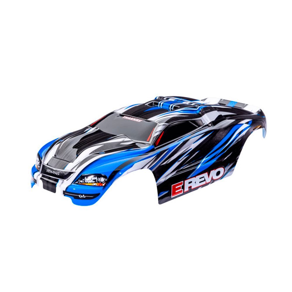 BOLHA TRAXXAS E-REVO 1/16 BLUE 7115-BLUE