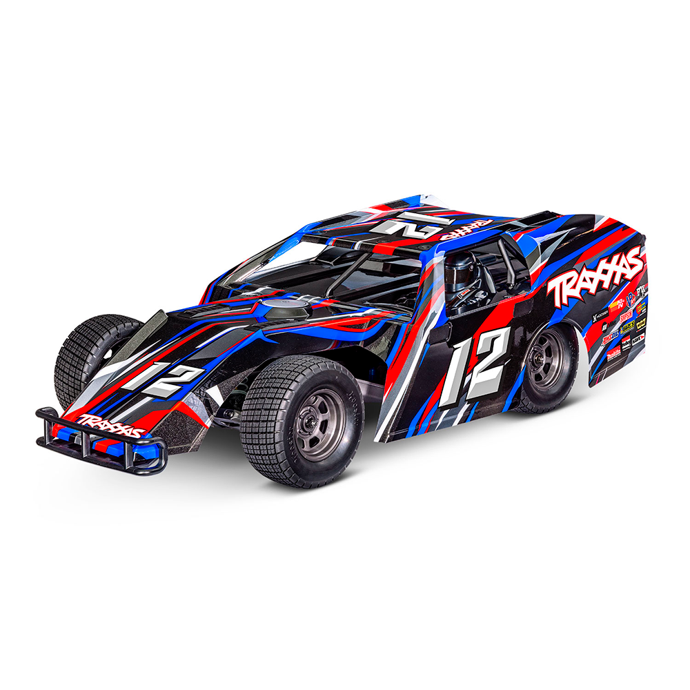 CARRO TRAXXAS 1/10 SLASH MODIFIED 2WD BL-2S RED 104354-74