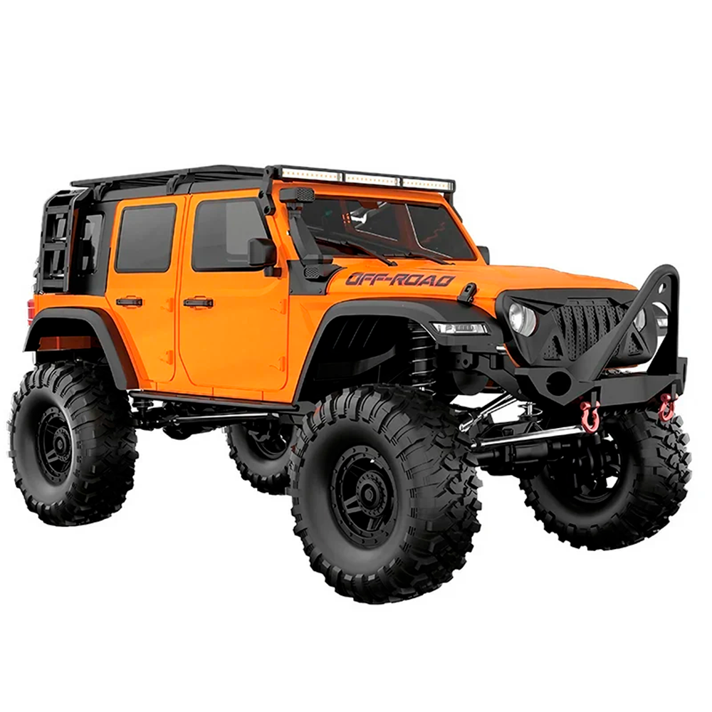 CARRO HB TOYS 1/10 JEEP WILDERNESS RTR ORANGE HB-R1012