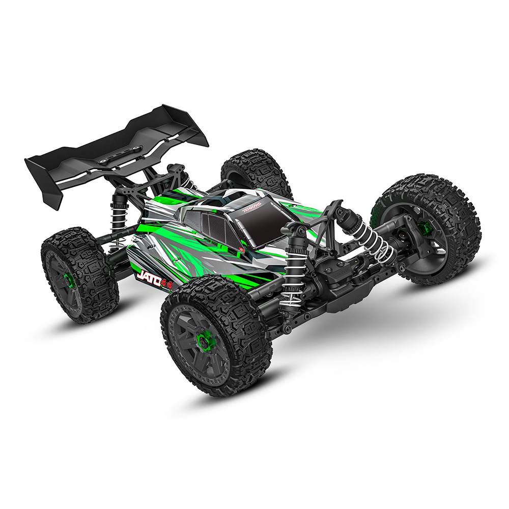 CARRO TRAXXAS 1/8 JATO 4WD BLX BL-2S GREEN 90154-4