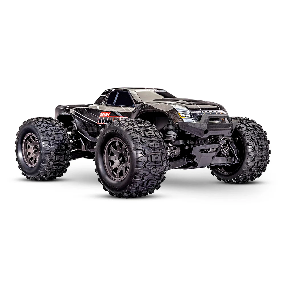 CARRO TRAXXAS MINI MAXX BL-2S 4WD RTR TQ BLACK 107154-1