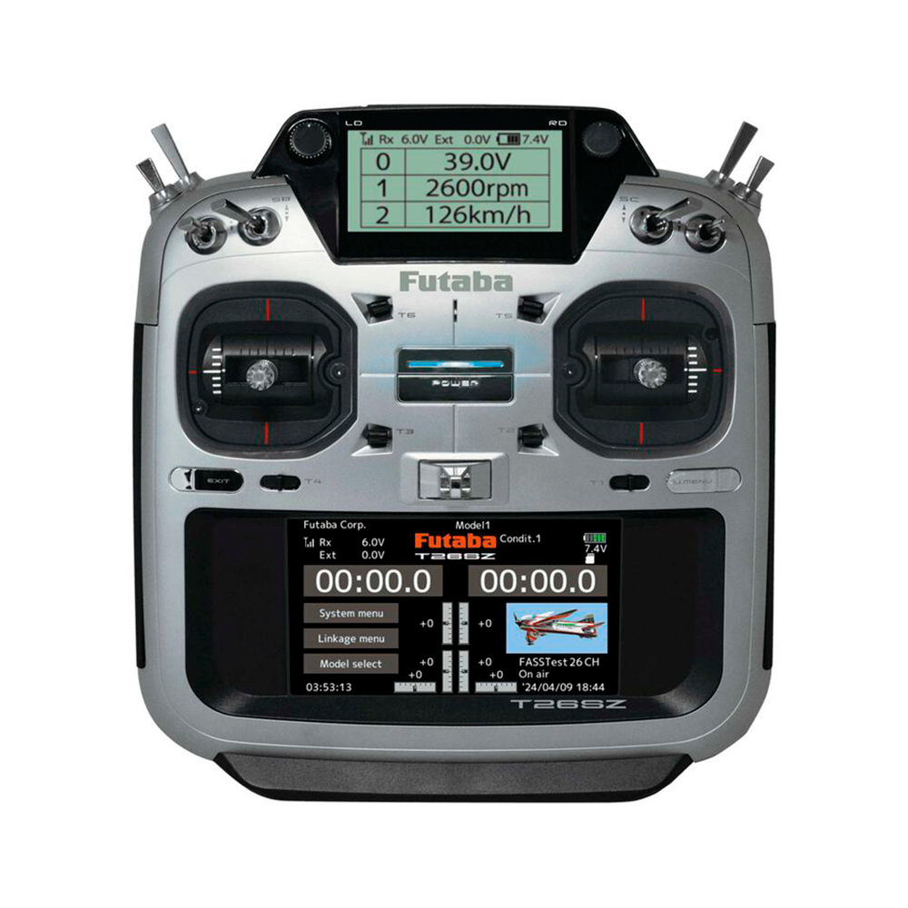 RADIO FUTABA 26CH 26SZ HELI FASSTEST W/R7208SB 01004438-1