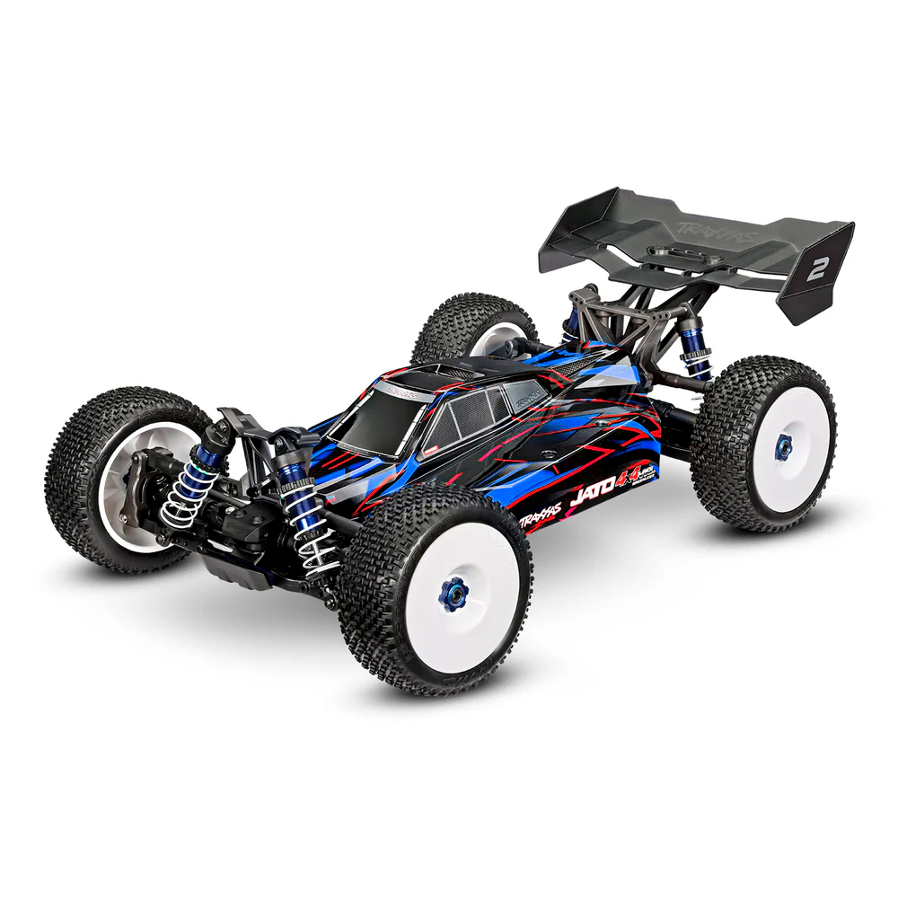 CARRO TRAXXAS 1/8 JATO 4WD VXL-4S BLUE 90386-4