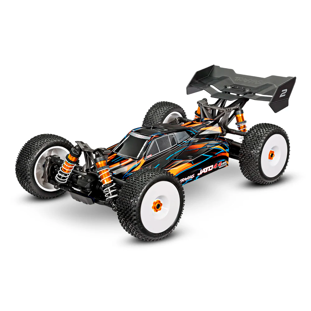 CARRO TRAXXAS 1/8 JATO 4WD VXL-4S ORANGE 90386-4