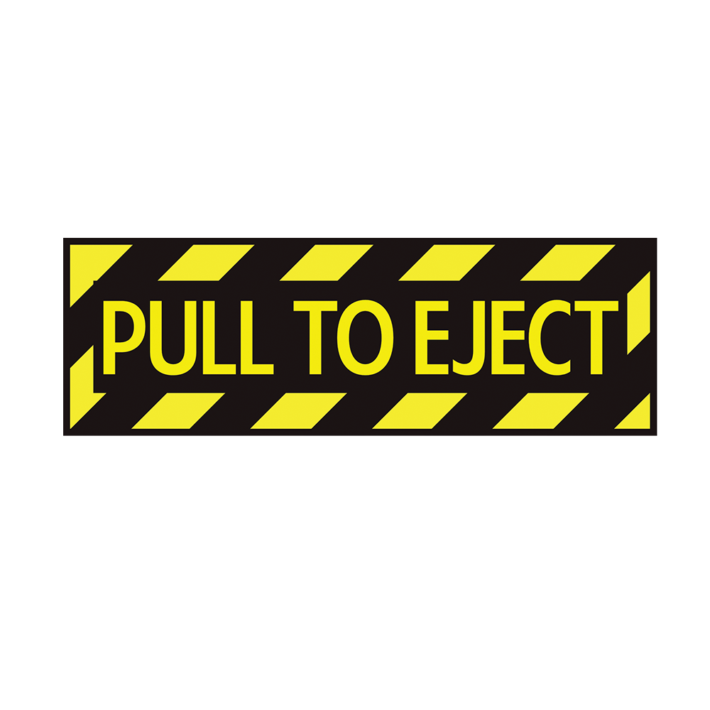 STICKER/ADESIVO PULL TO EJECT