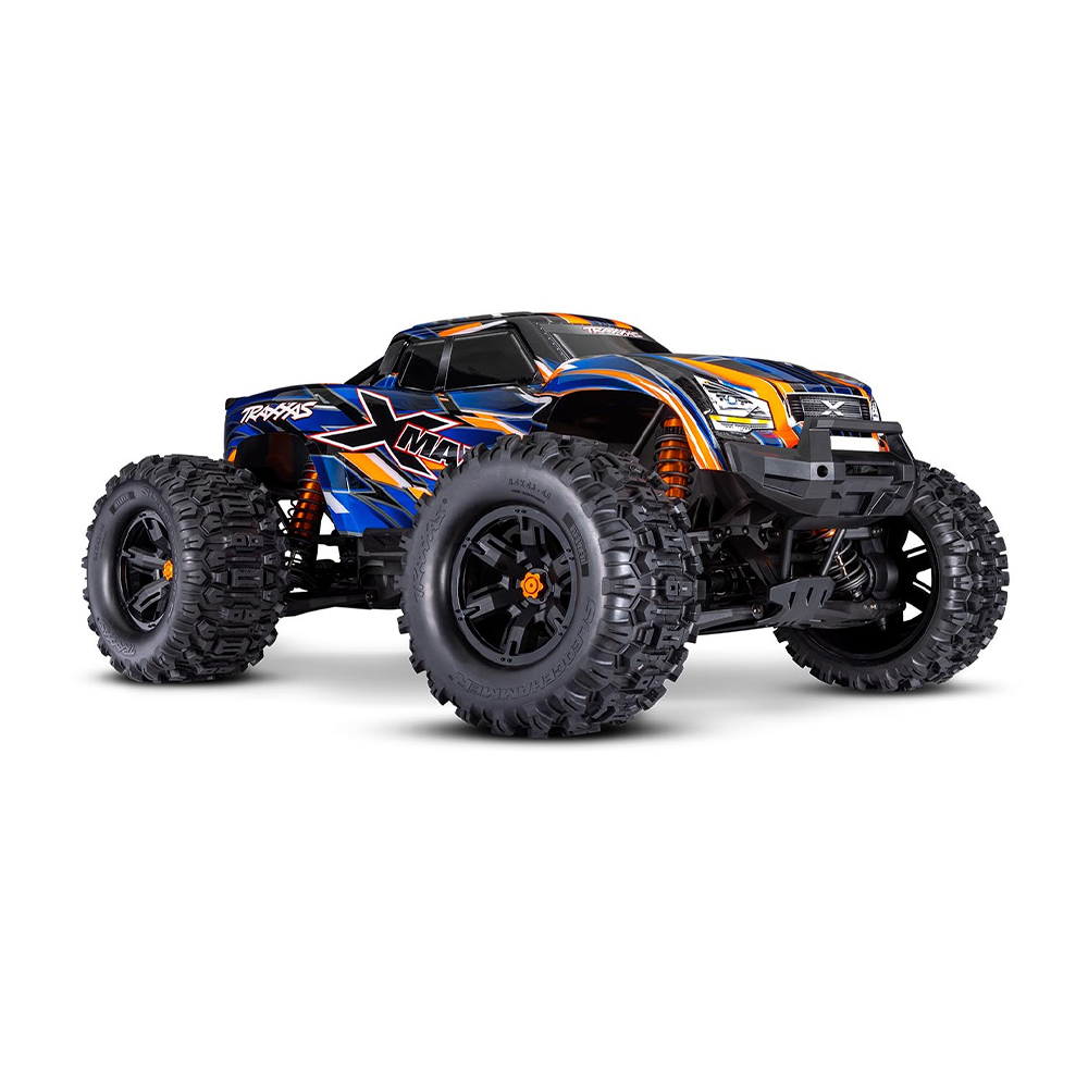 CARRO TRAXXAS X-MAXX BELTED BLX 8S TQI TSM YELLOW 77096-4
